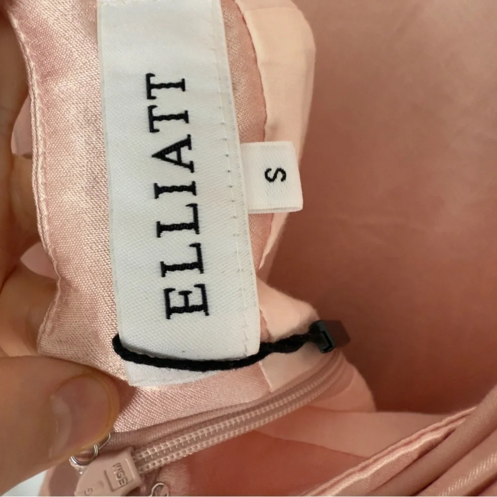 ELLIATT Leoni Shell Pink Mini Dress NWT Size S Rare